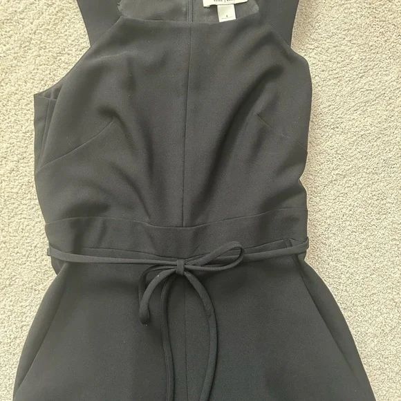 Elegant Black sleeveless Jumpsuit WHBM - Picture 3 of 5